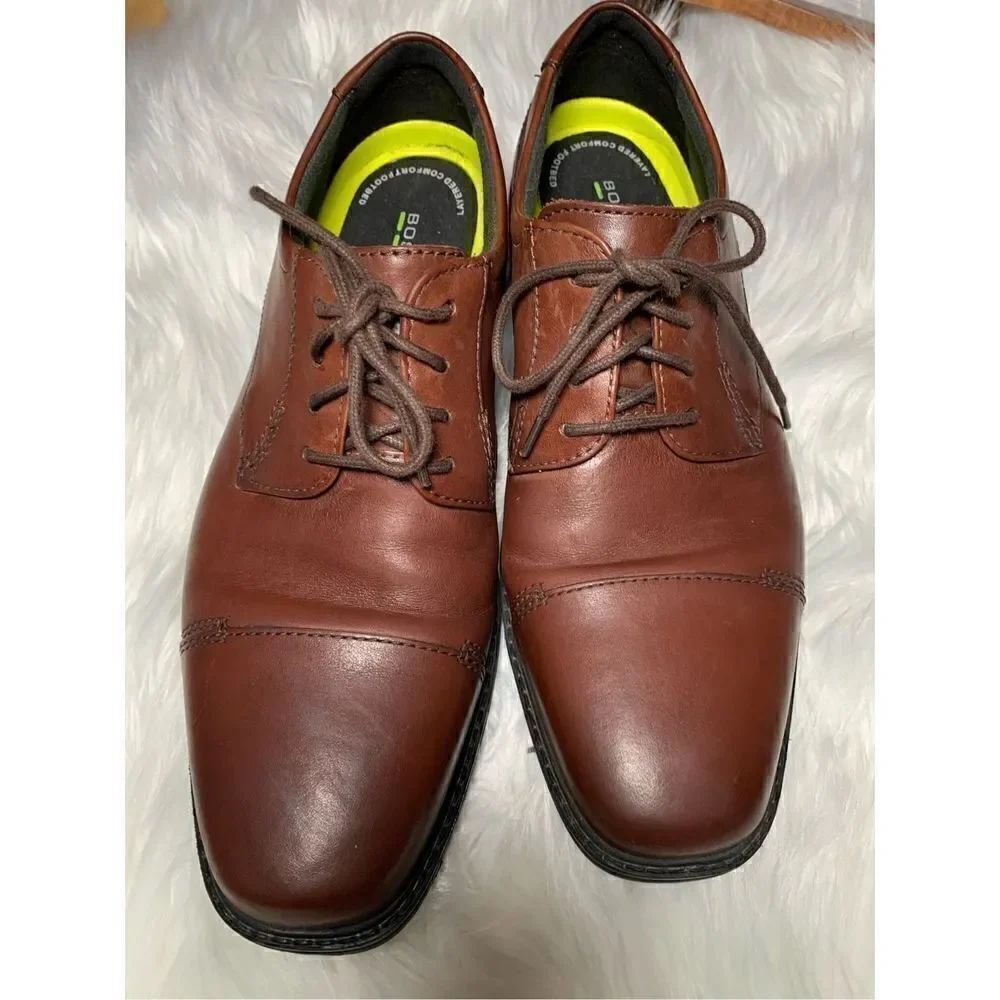 Bostonian brown light shoes size 8.5